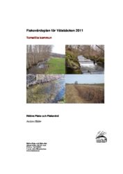 Fiskevårdsplan för Välabäcken 2011
